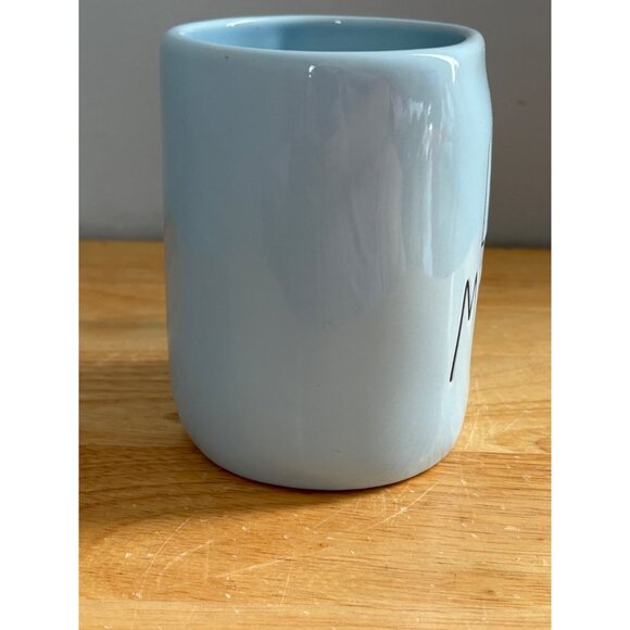 Rae Dunn Artisan Collection Love My Peeps Light Blue Ceramic Coffee Mug Easter - Picture 5 of 8
